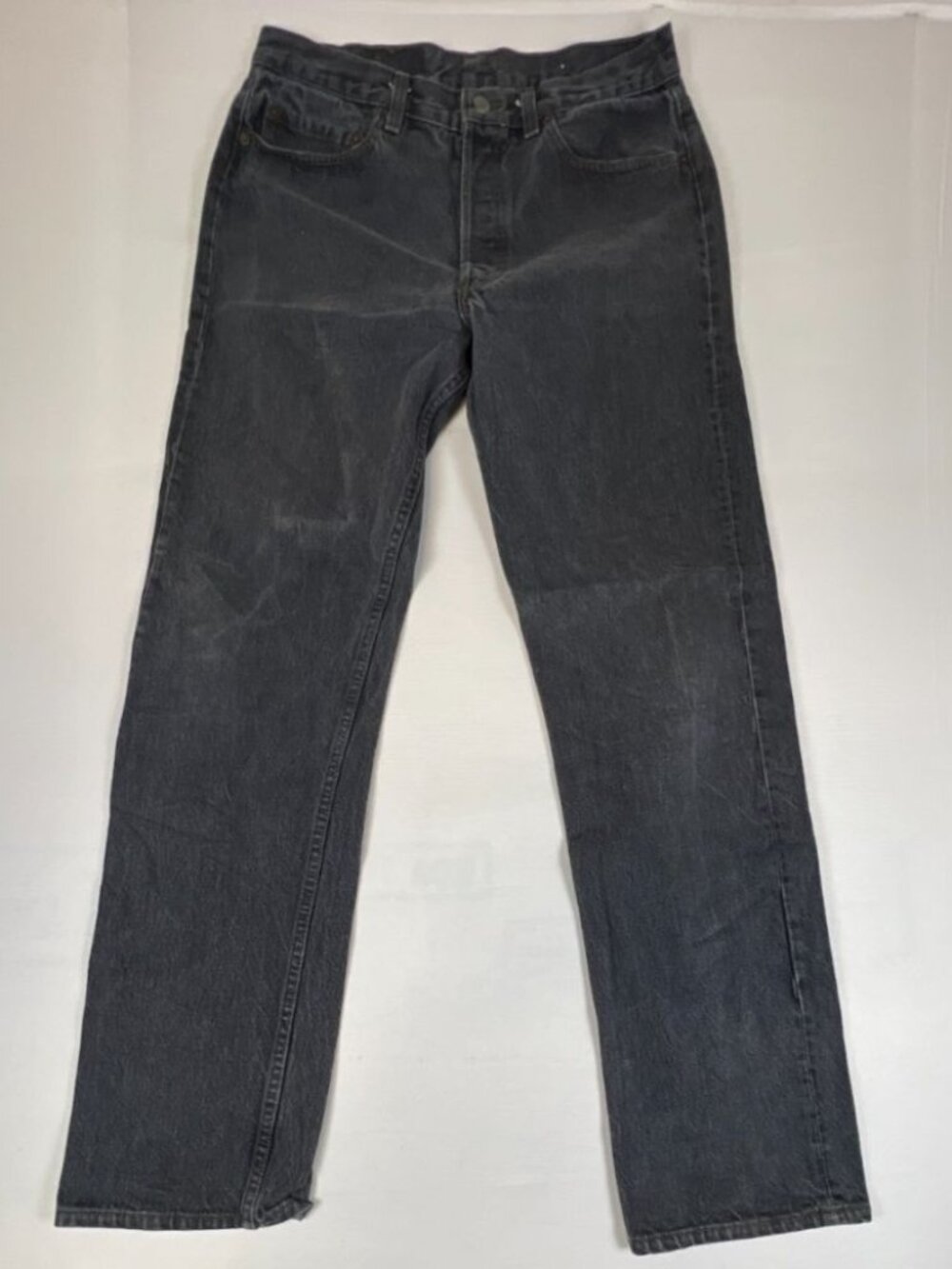 Vintage 90s Levis 501 Black Denim Jeans Mens W34 L34 Made In USA